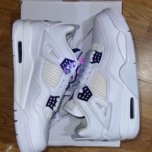 Nike Other - Jordan 4 Retro Metallic Purple BRAND NEW
